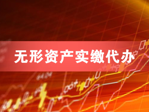 松原无形资产实缴资本代办